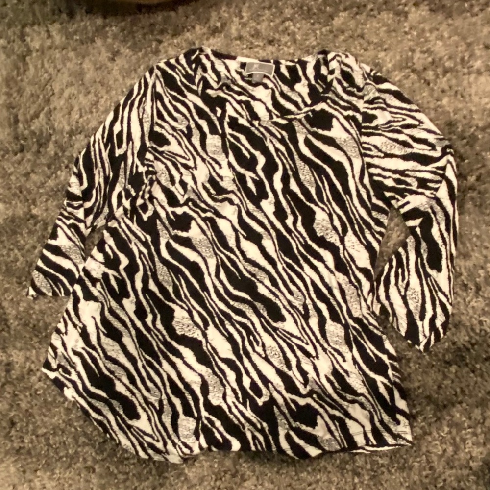 Another zebra print shirt